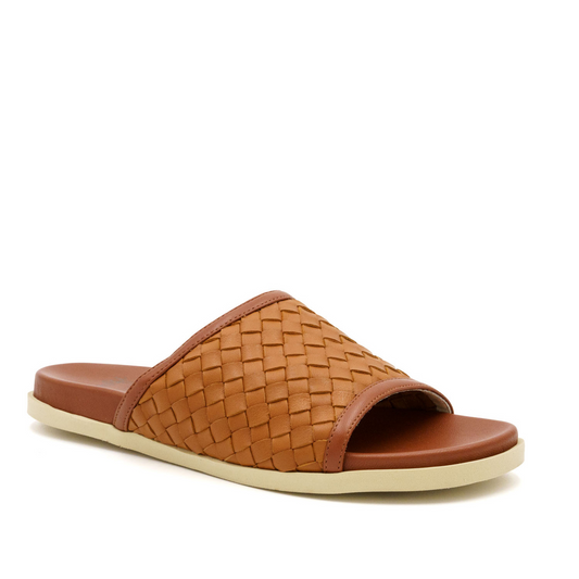 Barca Cuoio Woven Comfort Mule