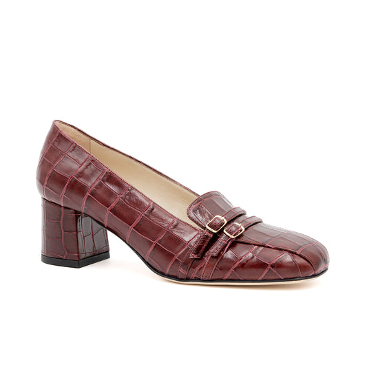 Basilisco Pump Bordeaux Cocco Be