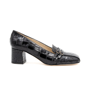 Basilisco Pump Nero Cocco Bengal