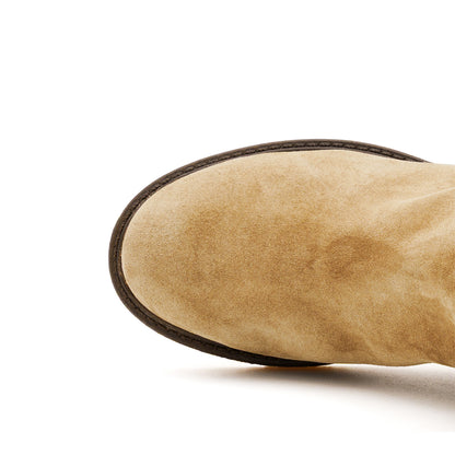Battente Fur Ankle Boot Toast