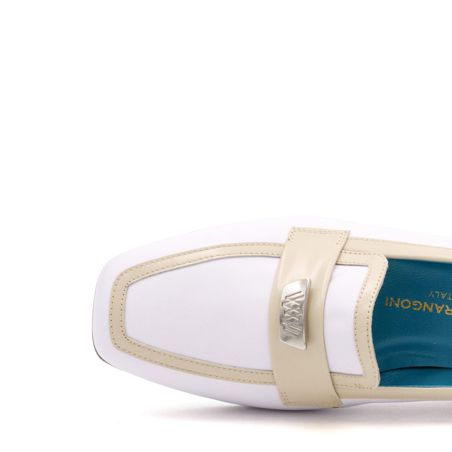 Briseide Flat Loafer with Logo Bit