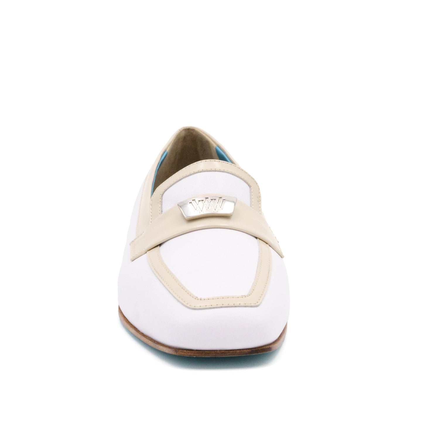 Briseide Flat Loafer with Logo Bit