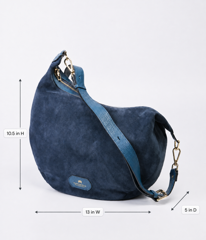 Cuoreria Florentina Ocean Suede Tote