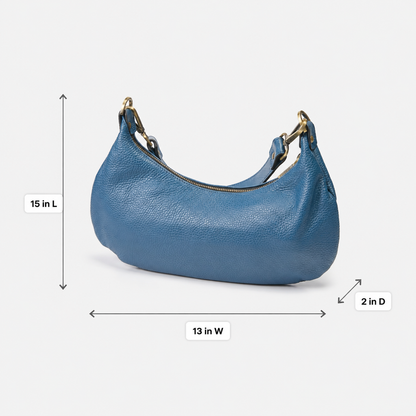 Cuorieria Florentina Oceano Pebble Grain Calf