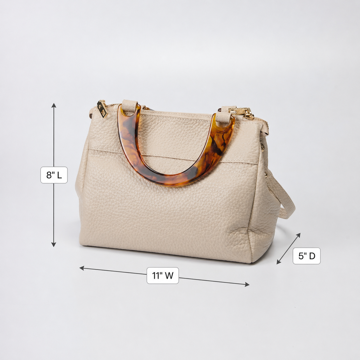 Cuoreria Florentina Prosecco Pebble Grain Calf Bag