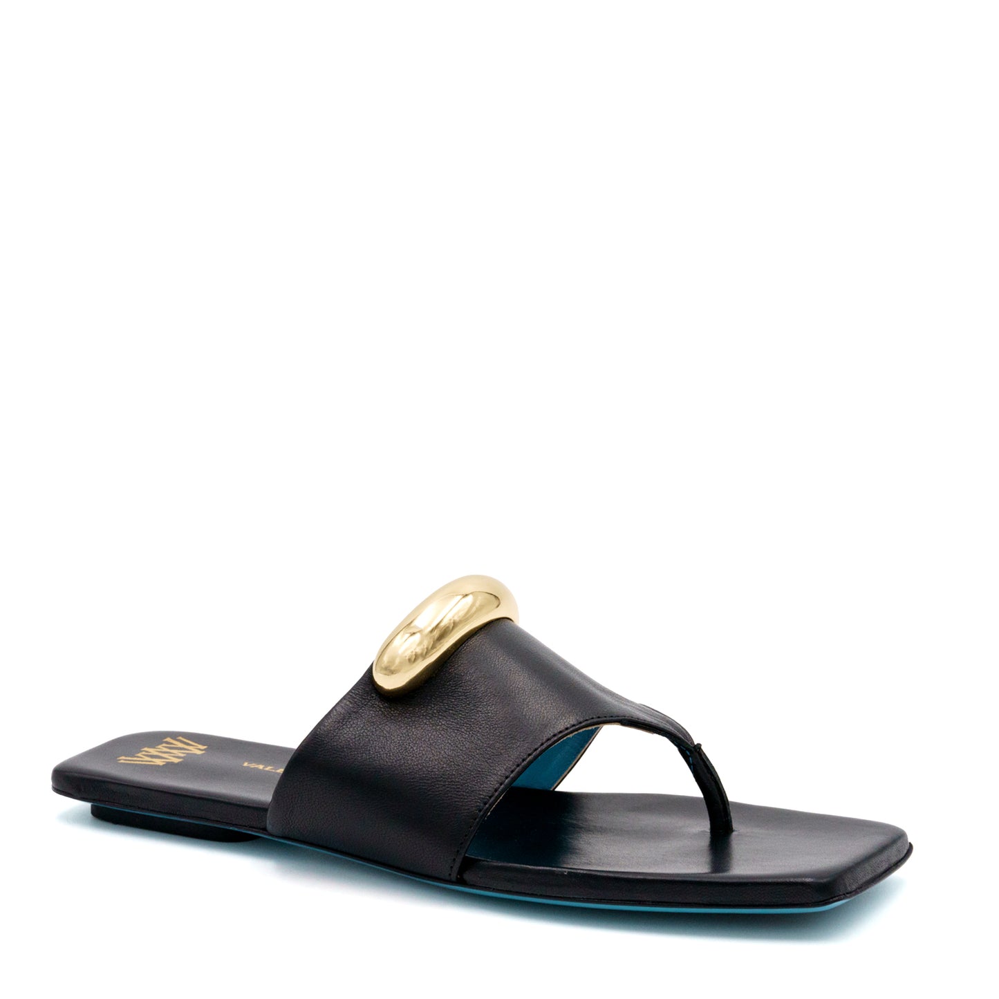 Circe Thong Flat Black Parmasoft