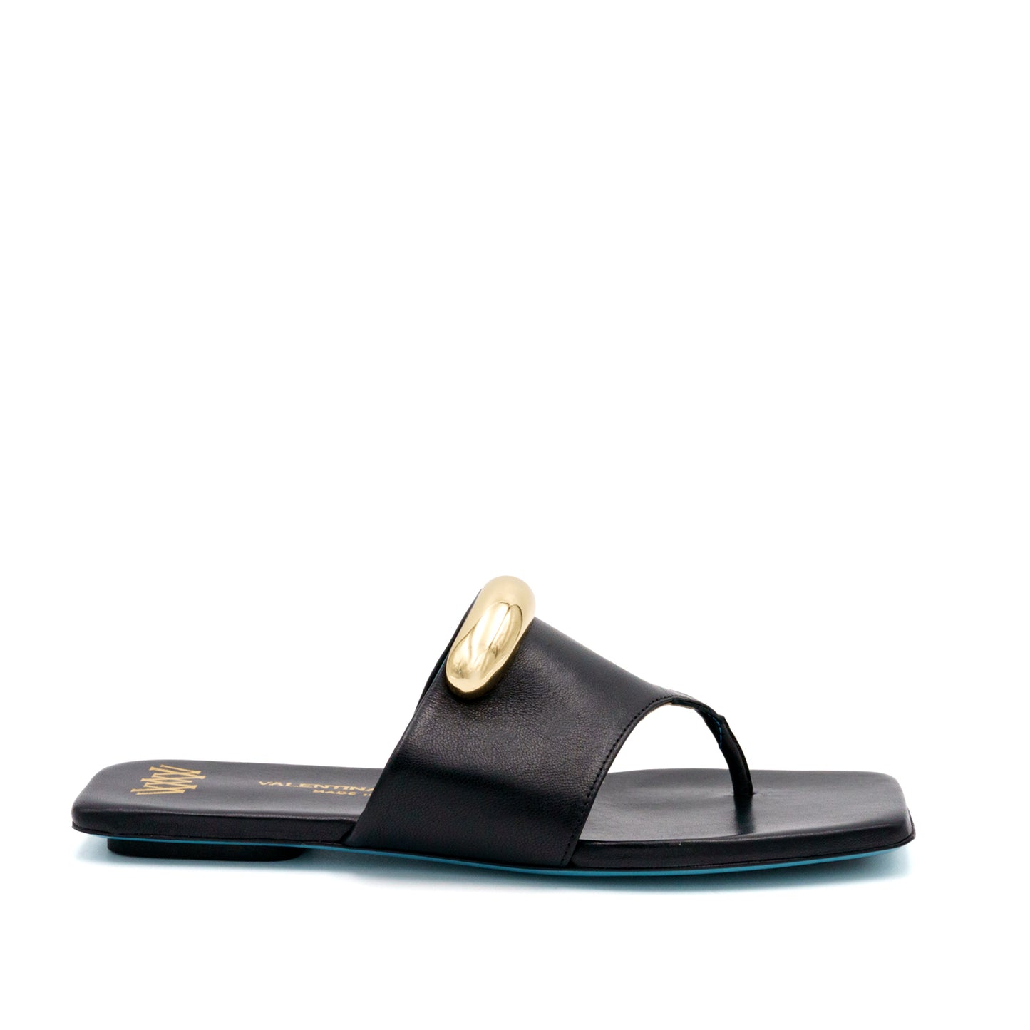 Circe Thong Flat Black Parmasoft