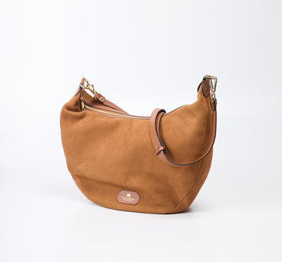 Cuoreria Florentina Caramel Suede Tote