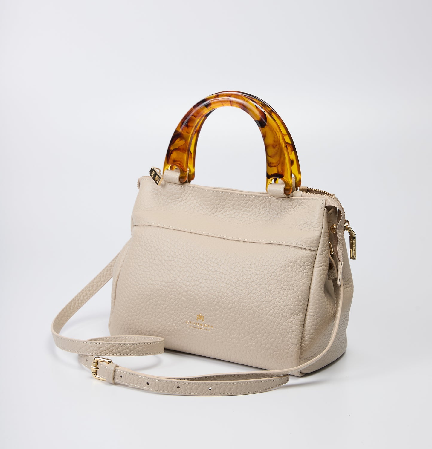 Cuoreria Florentina Prosecco Pebble Grain Calf Bag