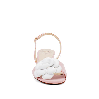 Dante Kitten Heel Rosina/White