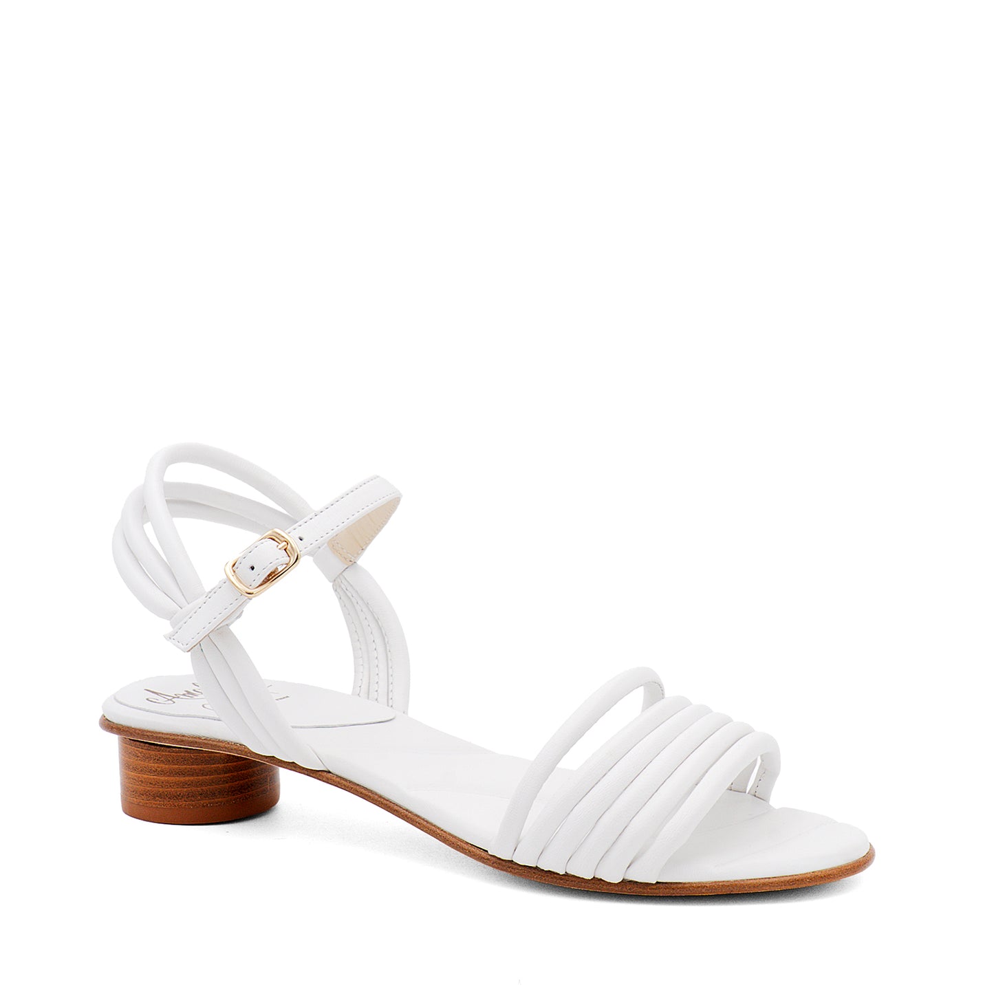 Barocco Quarter Strap White
