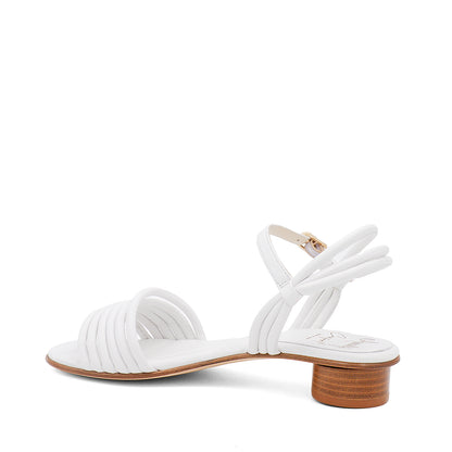 Barocco Quarter Strap White