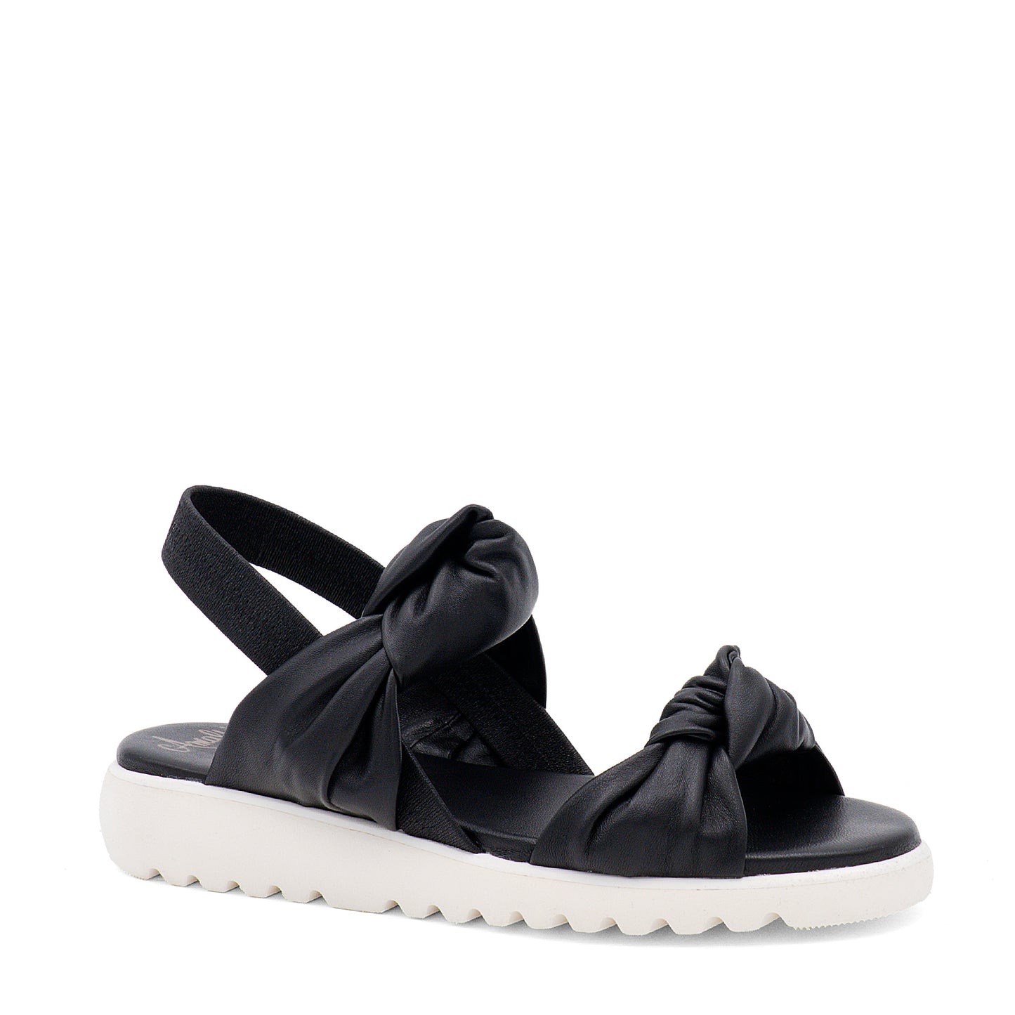 Battello Two Strap Black