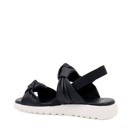 Battello Two Strap Black