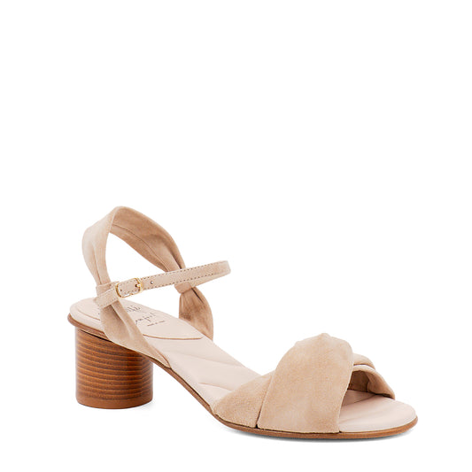 Ellisse Block Heel Nude