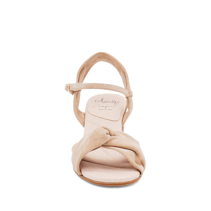 Ellisse Block Heel Nude