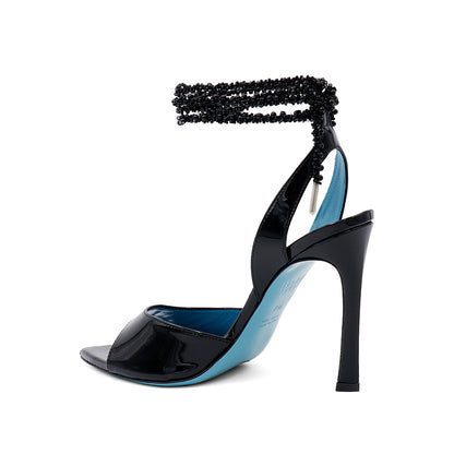 Seth Ankle Tie Black