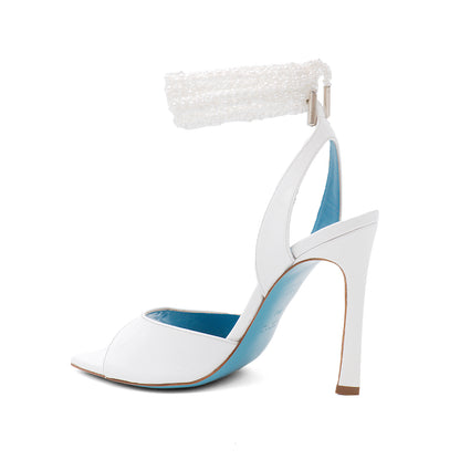 Seth Ankle Tie White