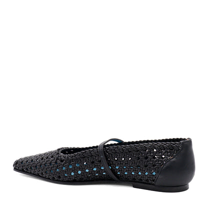 Giza Woven Flat Black