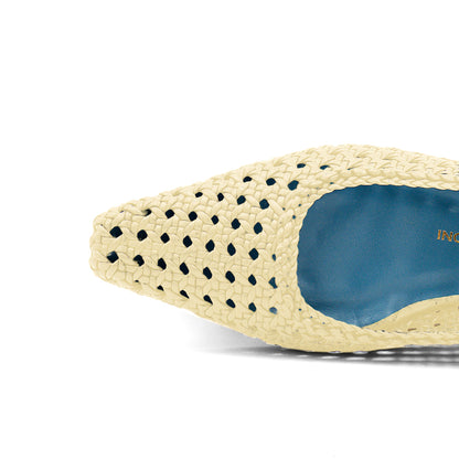 Giza Woven Flat Parchment
