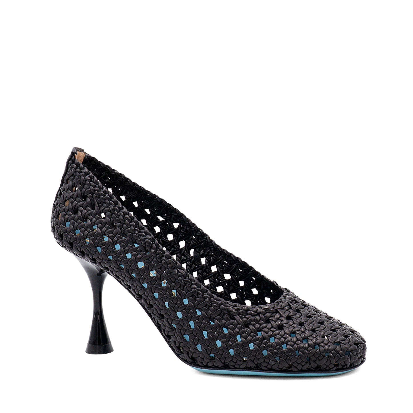 Annubi Woven Pump Black