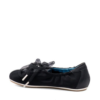 Sneaky Lace Up Black