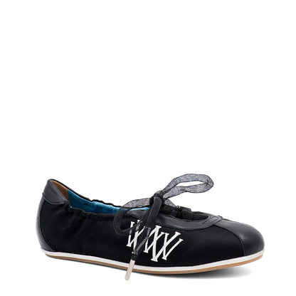 Sneaky Lace Up Black
