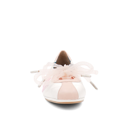 Sneaky Lace Up Avorio