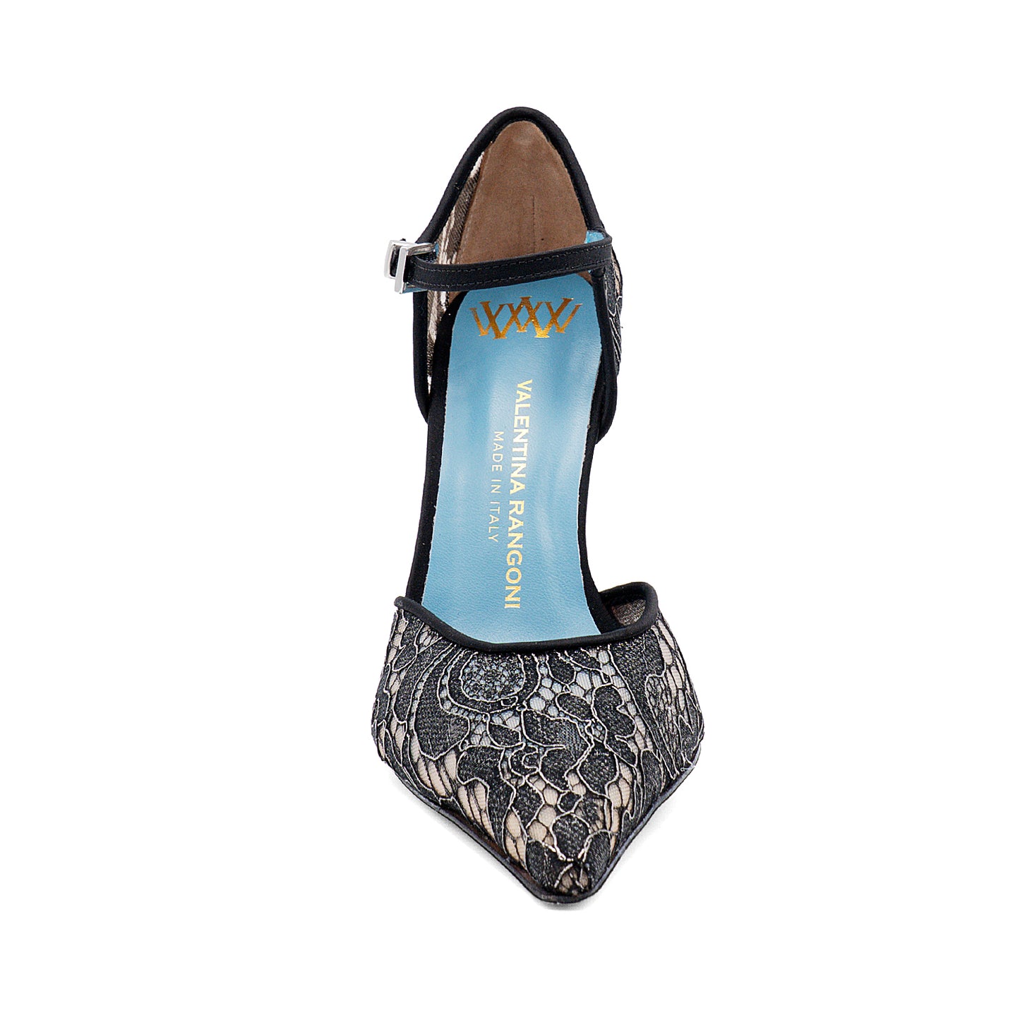 Rah Heel Black Lace