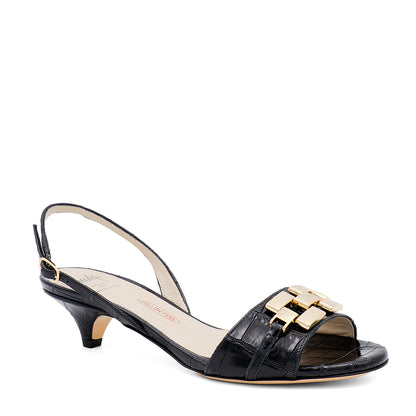 Dama Kitten Heel Black