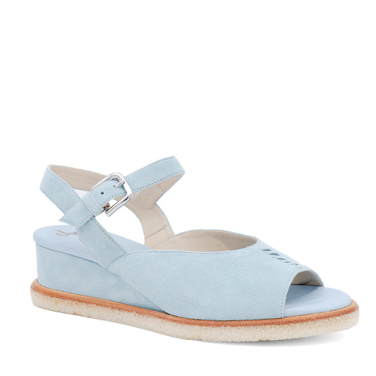 Mancino Platform Wedge Lt Jeans