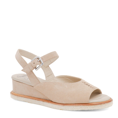 Mancino Platform Wedge New Nude