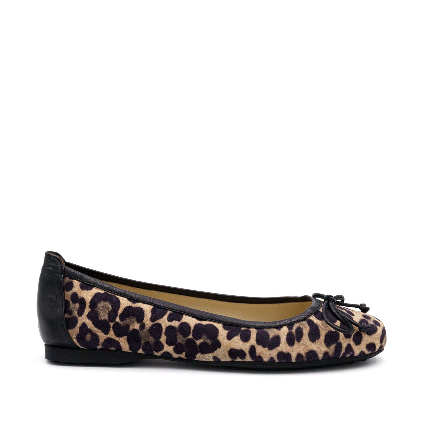 Dana Flat/Bow Leo/Black Parm