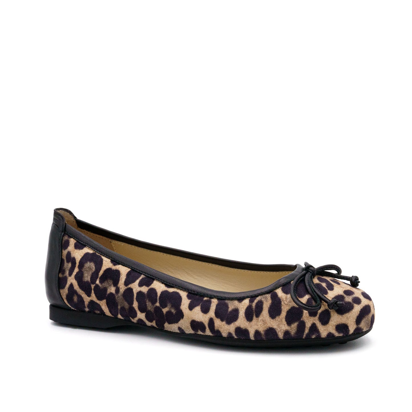 Dana Flat/Bow Leo/Black Parm