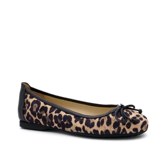 Dana Flat/Bow Leo/Black Parm