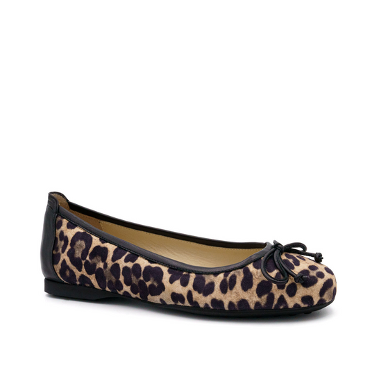 Dana Flat/Bow Leo/Black Parm