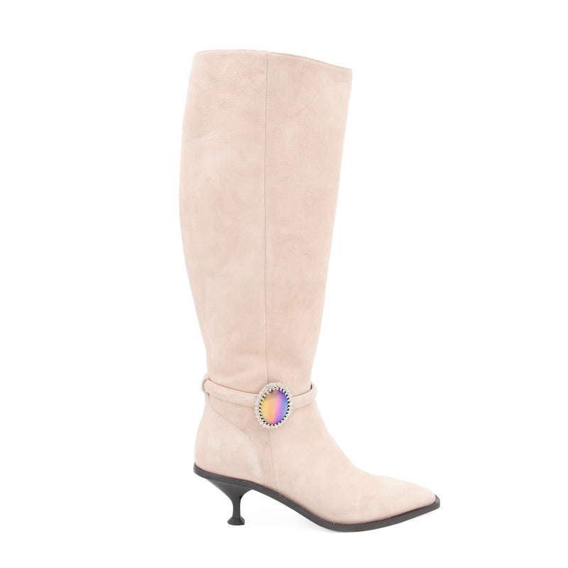 Diana Tall Boot Nude Cashmere
