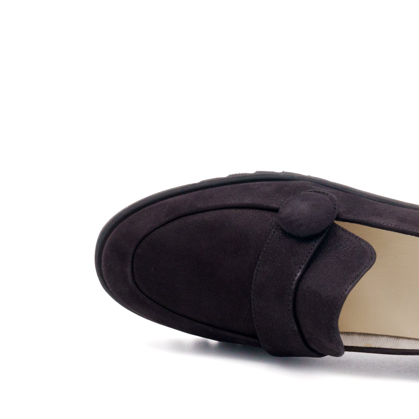 Eco Lug Loafer Black Long Beach