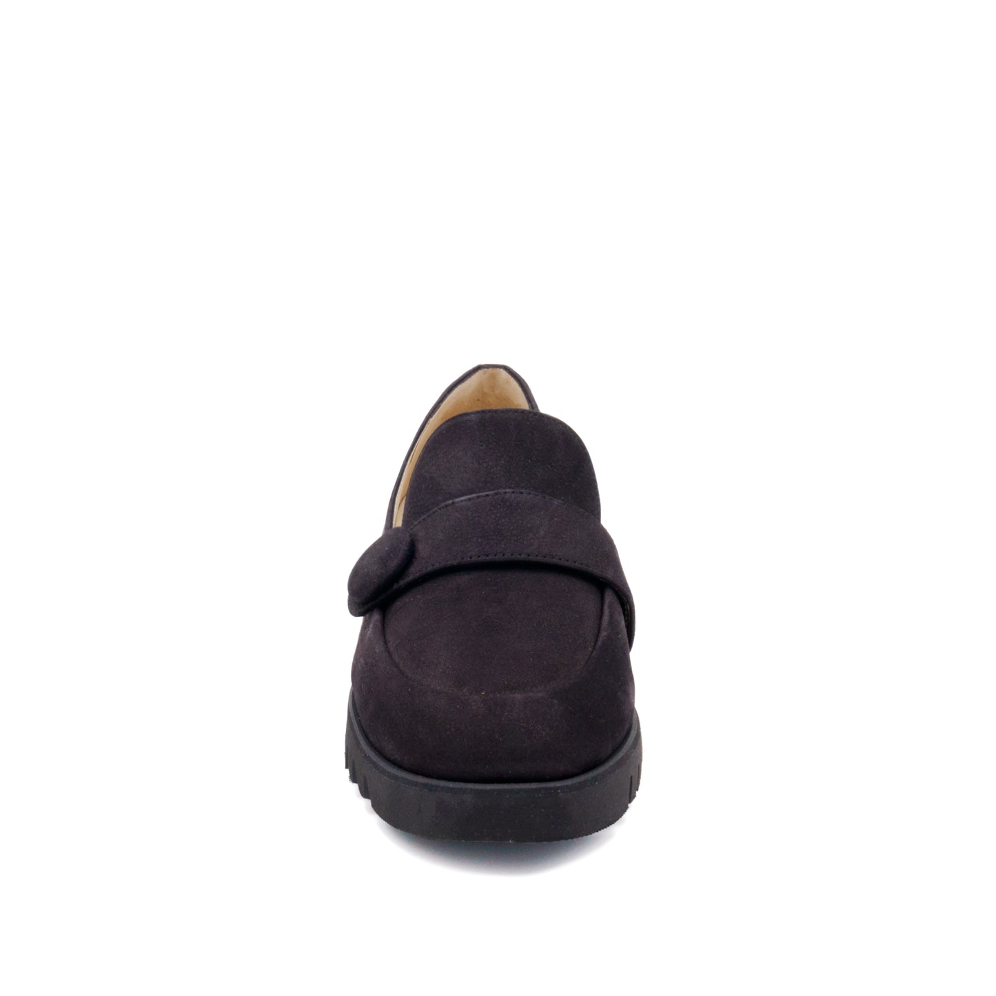 Eco Lug Loafer Black Long Beach