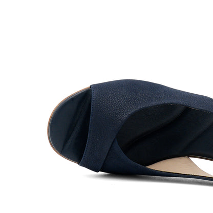 Elevato Heel Navy