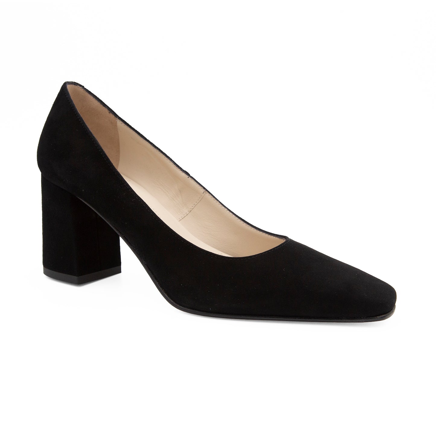 Falco Pump Black Cashmere