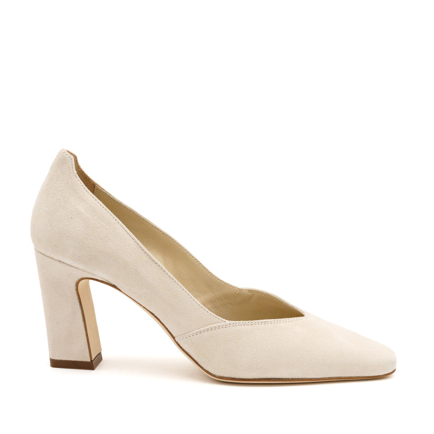 Festa Pump Ivory Cashmere