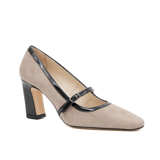 Flavio Pump/Stp Oat Cash/Blk Vern