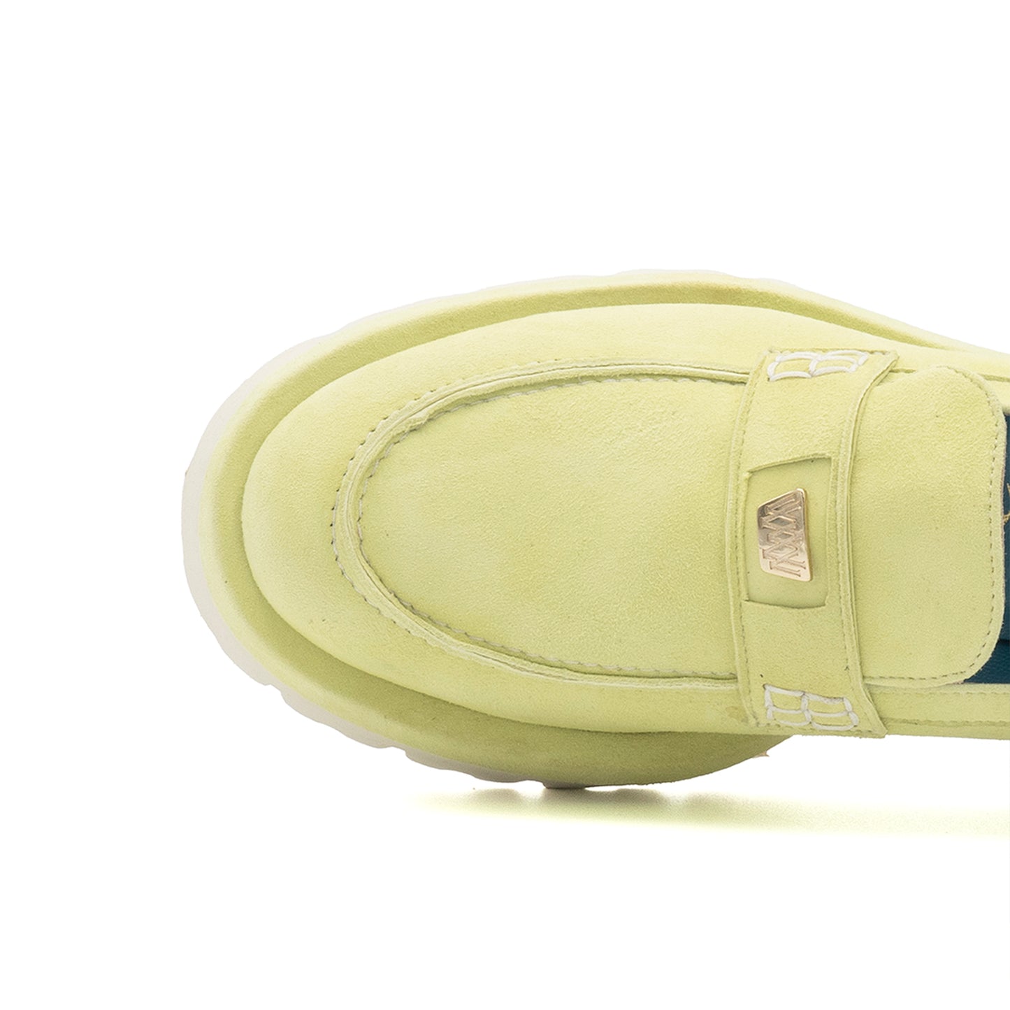 Francesca Loafer Lt Green Cashmere