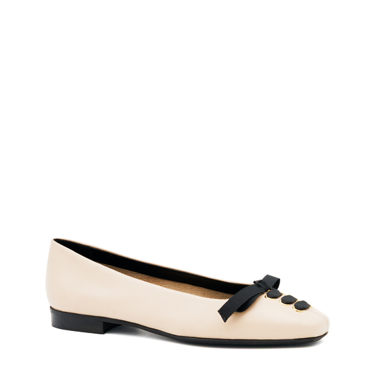 Giacomino Bow Flat Nude