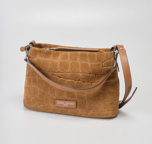 Gianni Notaro Cuoio Suede Tote