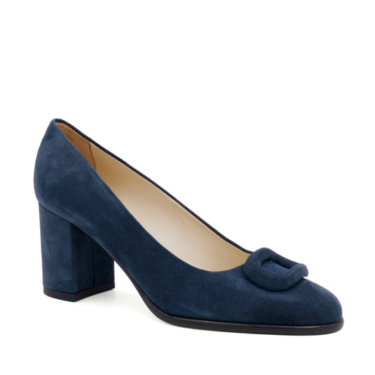 Lavinia Sq Orn Navy Cashmere