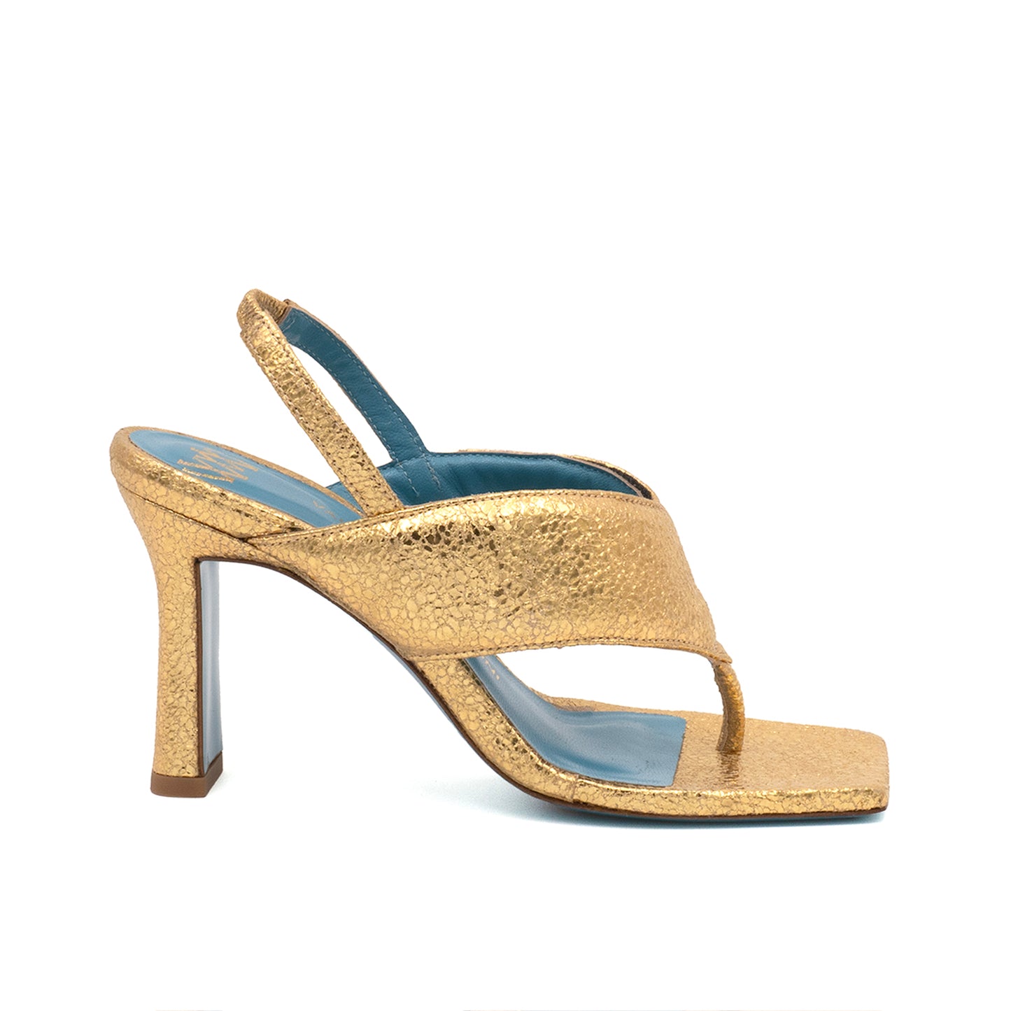 Libby Heel Thong Gold Nelly Orma