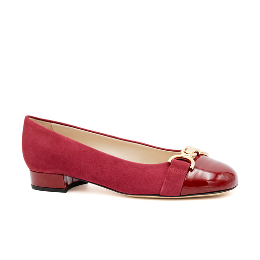Miele Cap Toe/Or Cerise Cash/Verni