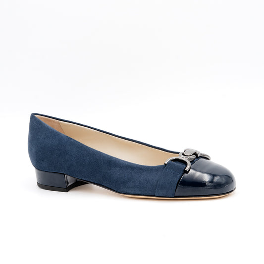 Miele Cap Toe/Or Navy Cash/Vernice